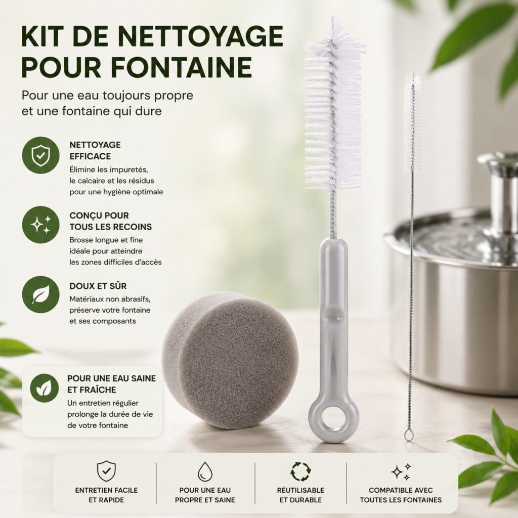 brosses de nettoyage