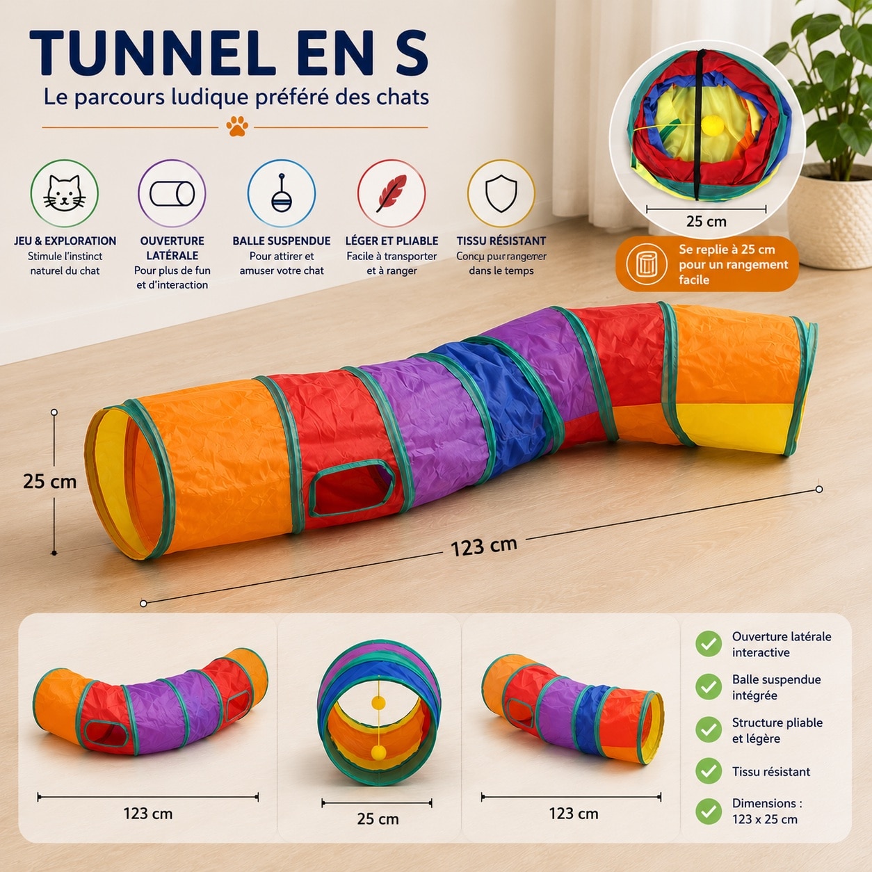 Tunnel en S
