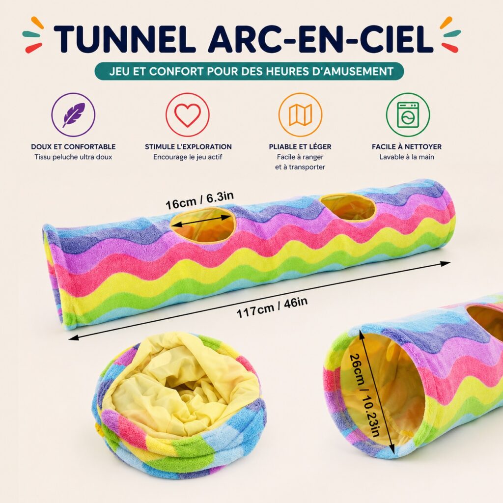 Tunnel arc-en-ciel