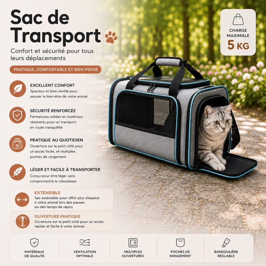 CBS-75 sac de transport ajustable
